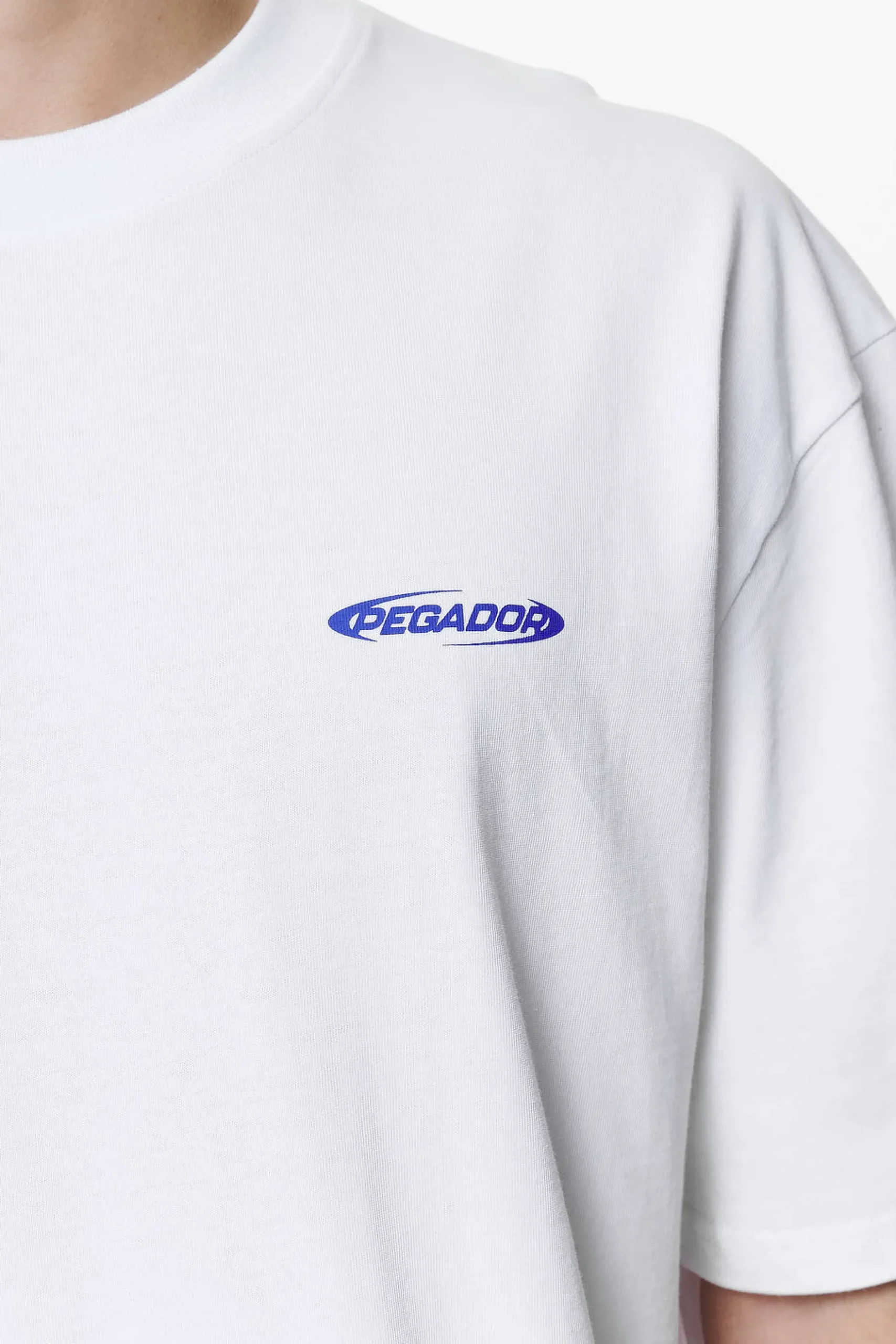 Pegador Tees|Sanit Oversized Tee White