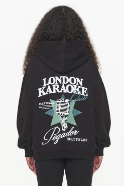 Pegador Hoodies|Savile Oversized Hoodie Black