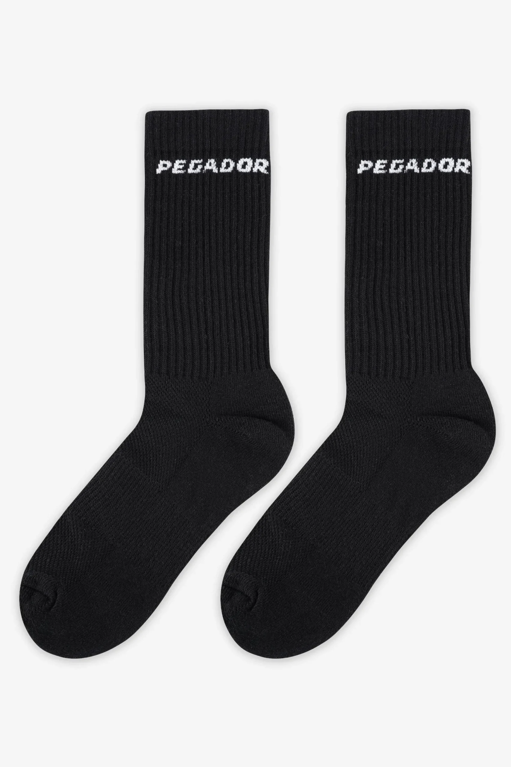 Pegador Socks|Socks|Side Logo Socks White Black