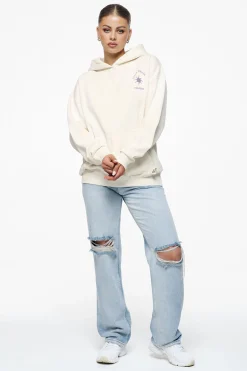 Pegador Hoodies|Siena Oversized Hoodie Vintage Washed Unbleached