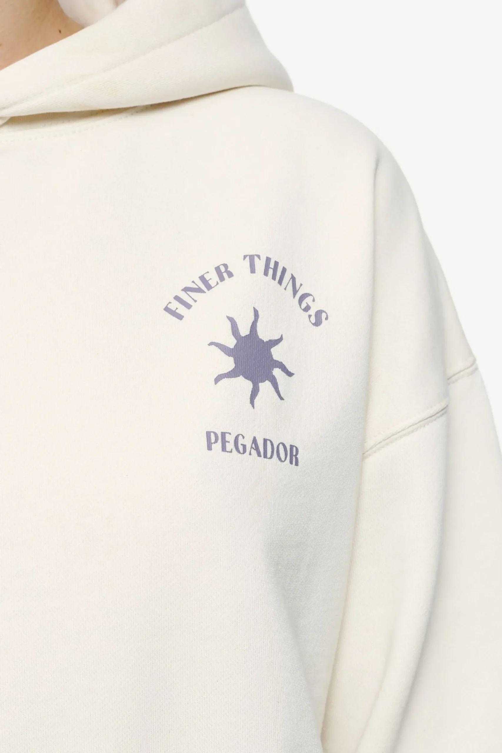 Pegador Hoodies|Siena Oversized Hoodie Vintage Washed Unbleached