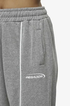 Pegador Pants|Silvi High Waisted Sweat Pants Deep Grey Melange