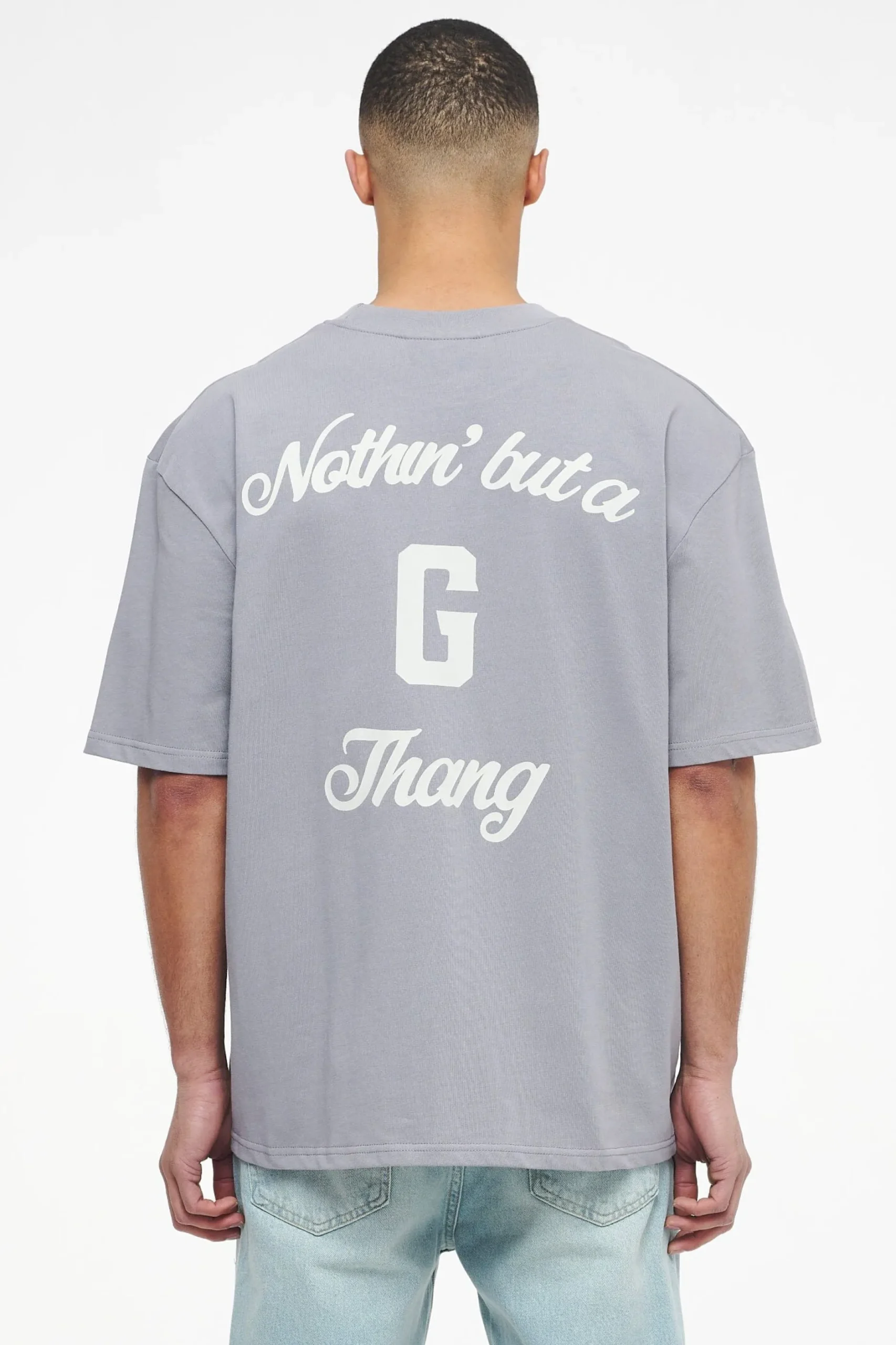 Pegador Tees|Skena Oversized Tee Vintage Washed Dusk Grey
