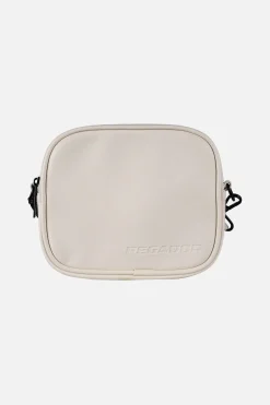 Pegador Bags|Bags|Skibo Logo Faux Leather Shoulder Strap Bag Desert Sand