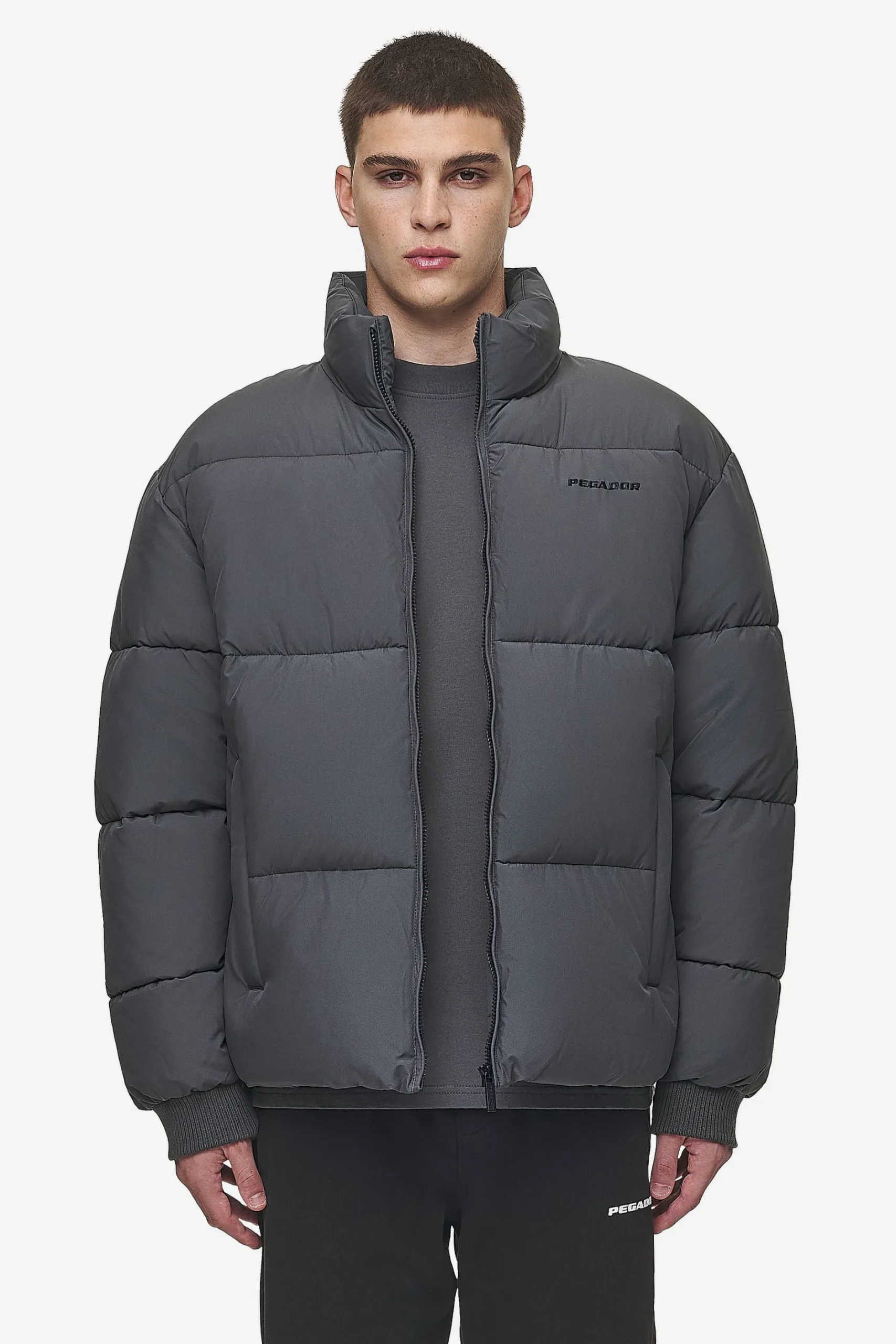 Pegador Jackets|Solin Puffer Jacket Anthracite