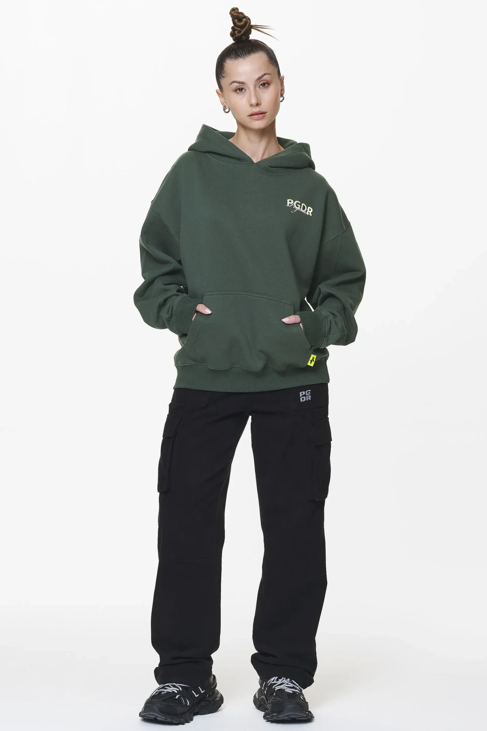 Pegador Hoodies|Sona Oversized Hoodie Washed Sage Green