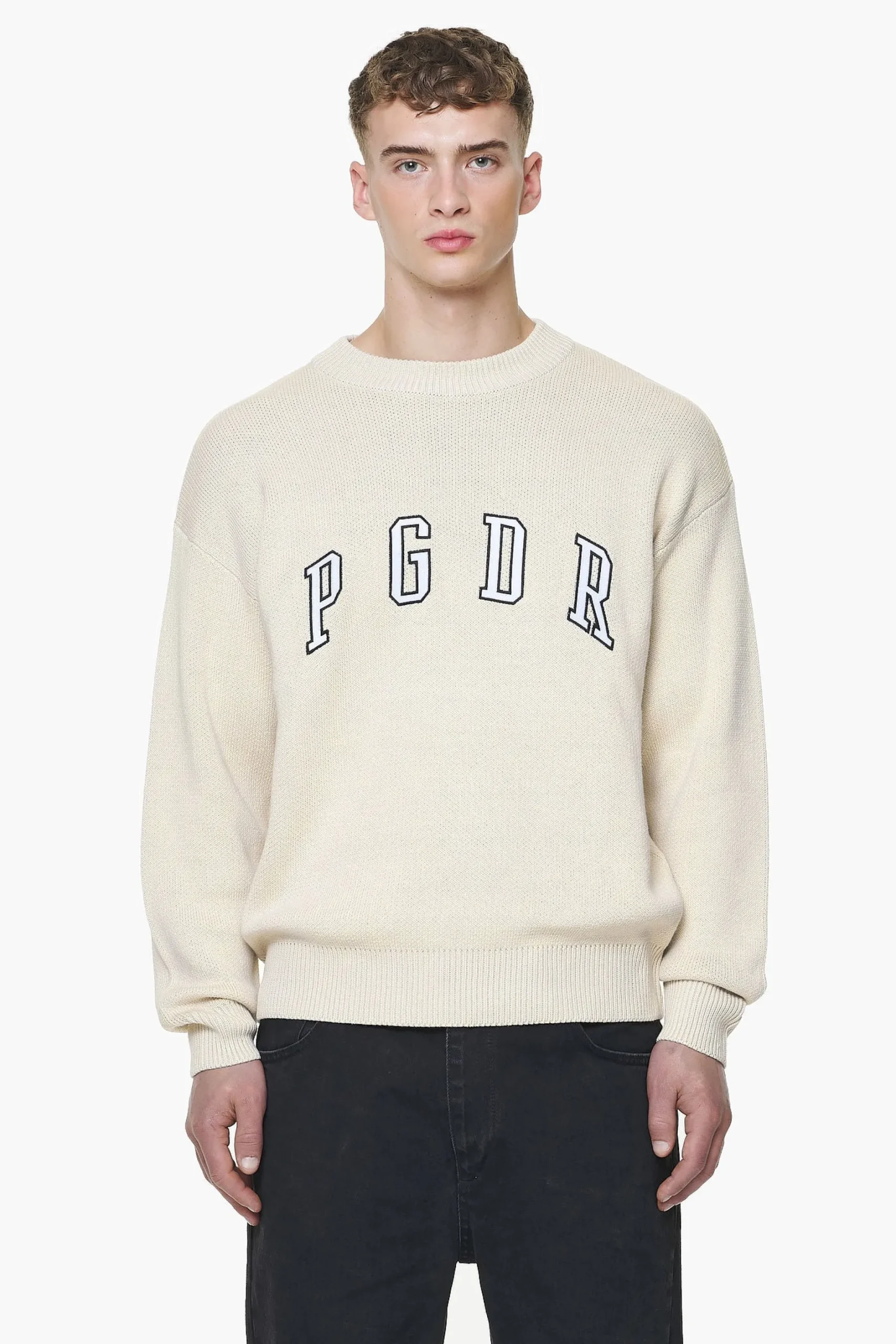 Pegador Sweaters|Knitwear|Spear Knit Sweater Kingdom Beige
