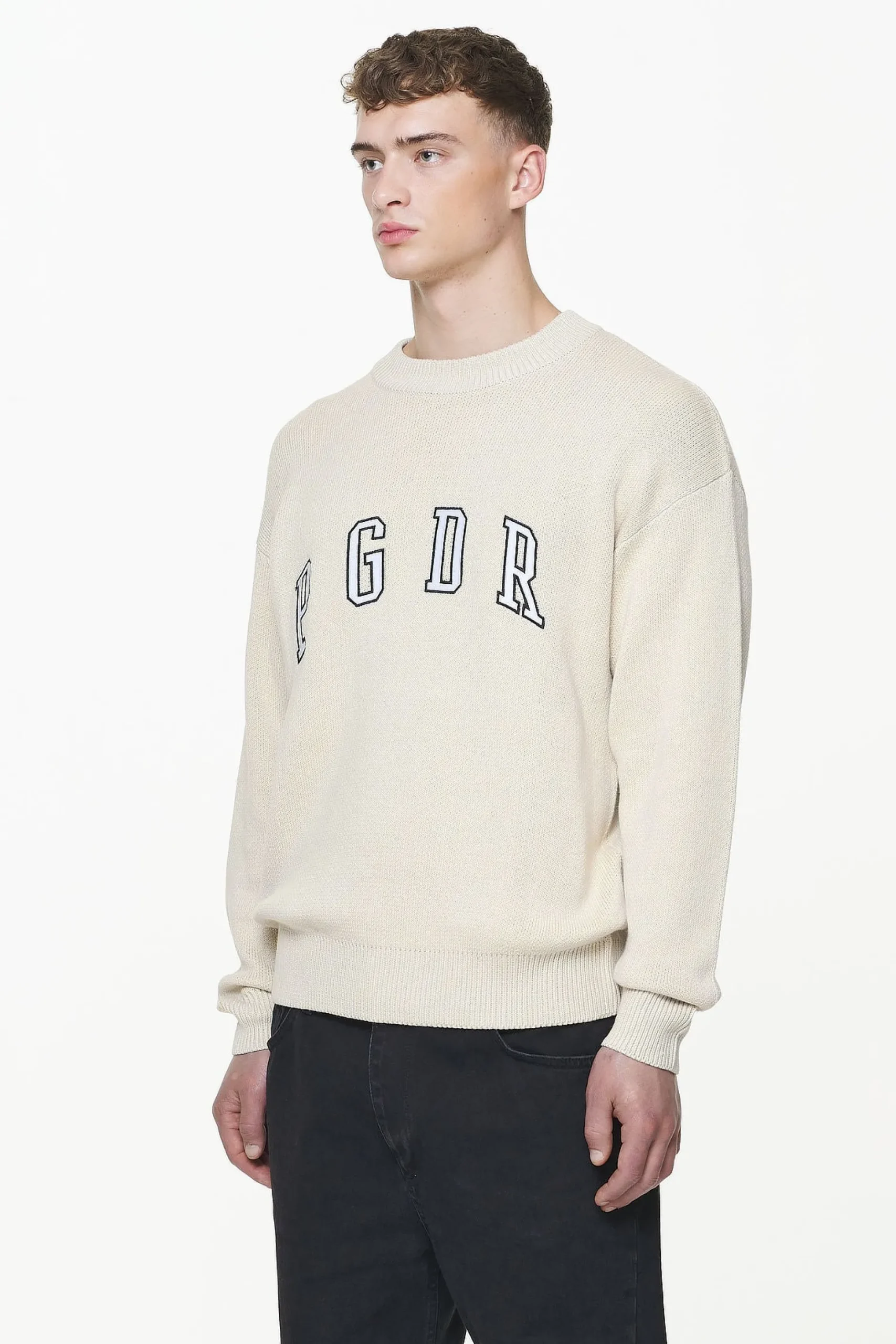 Pegador Sweaters|Knitwear|Spear Knit Sweater Kingdom Beige