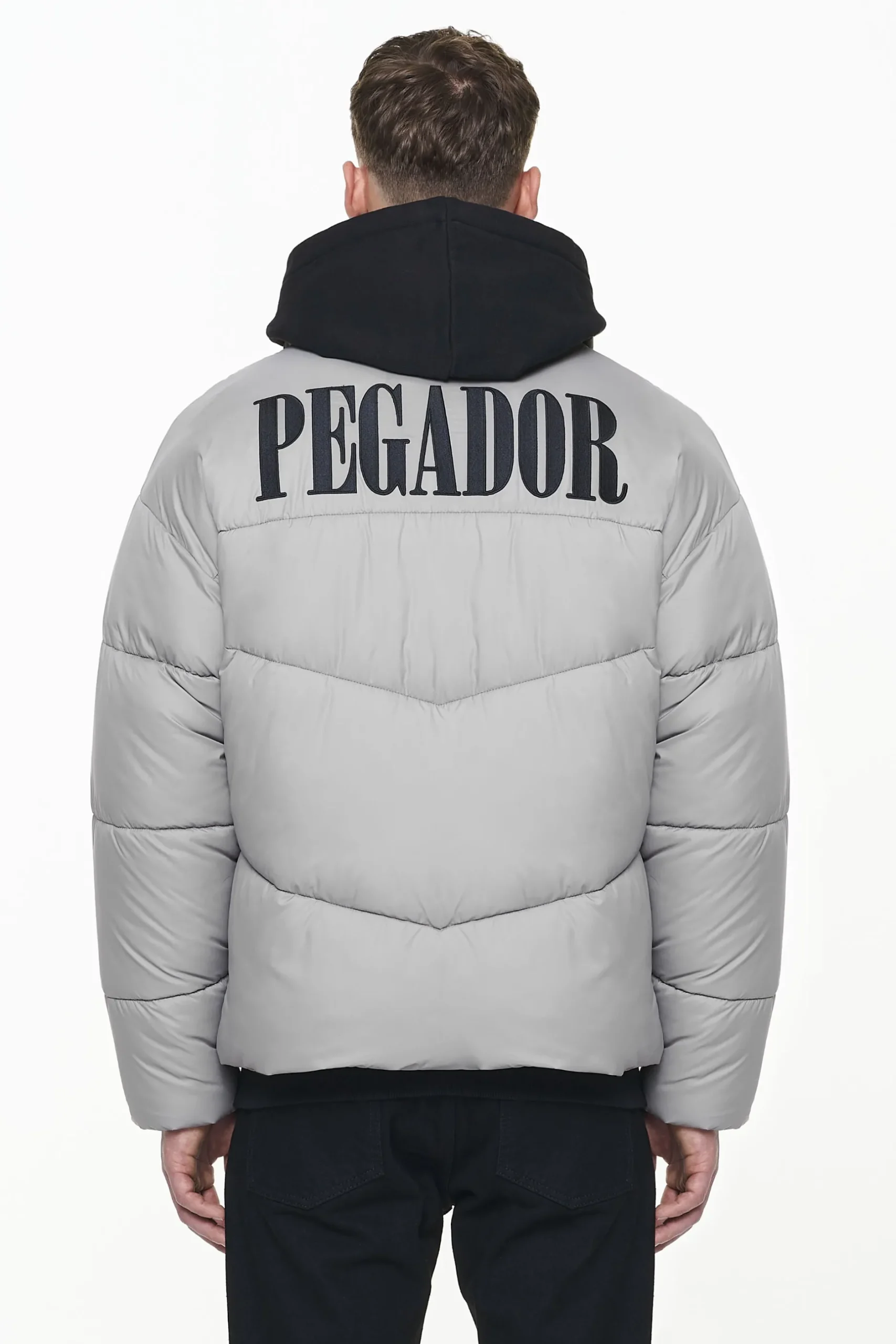 Pegador Jackets|Spiller Puffer Jacket Rock Grey