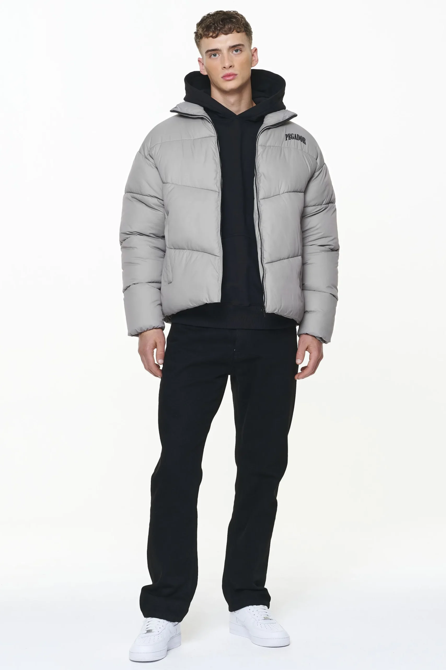 Pegador Jackets|Spiller Puffer Jacket Rock Grey