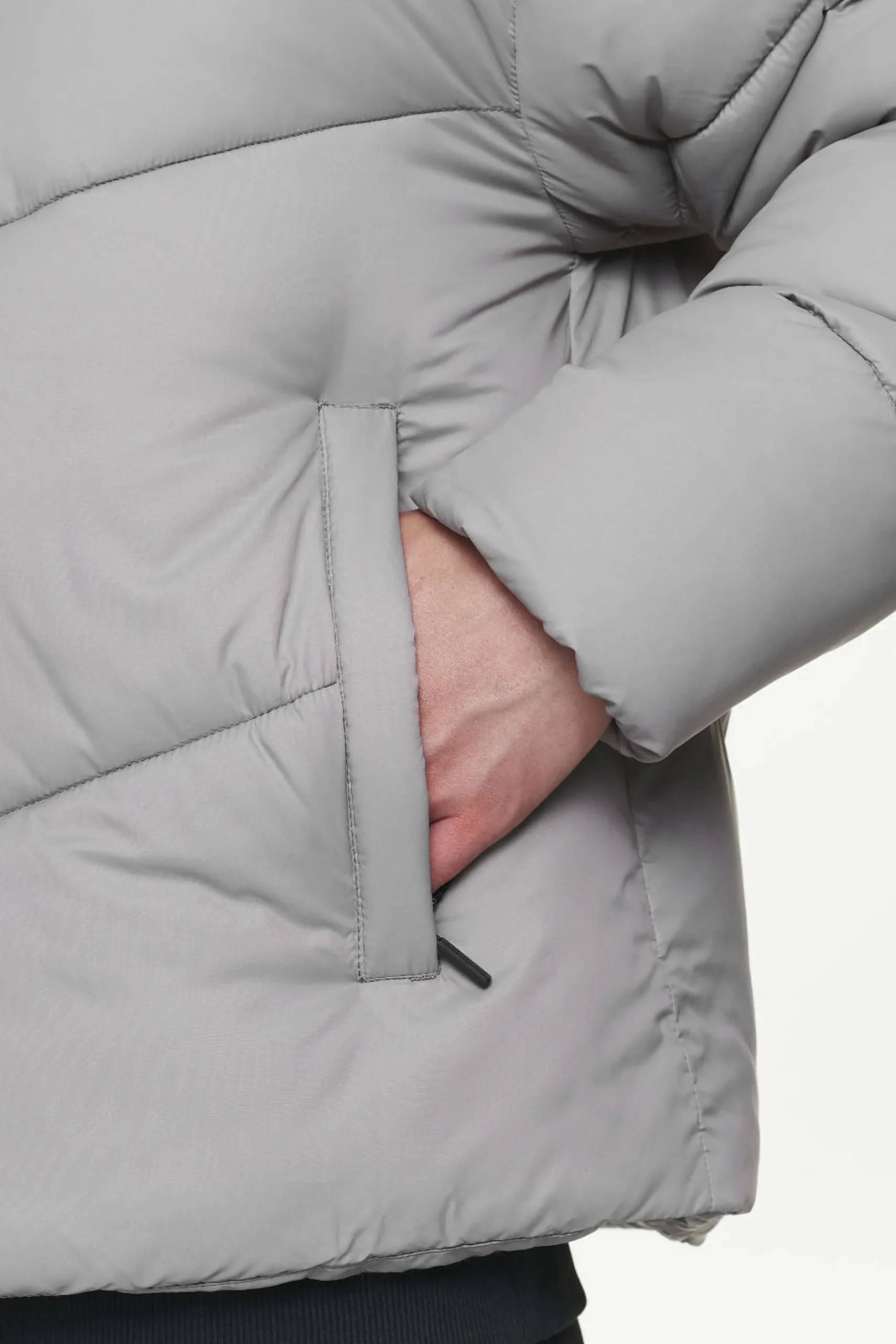 Pegador Jackets|Spiller Puffer Jacket Rock Grey