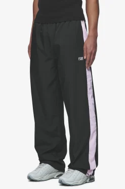 Pegador Pants & Joggers|Stow Wide Track Pants Black Bubblegum