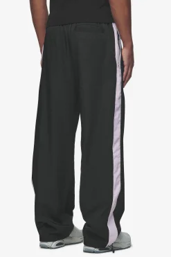 Pegador Pants & Joggers|Stow Wide Track Pants Black Bubblegum