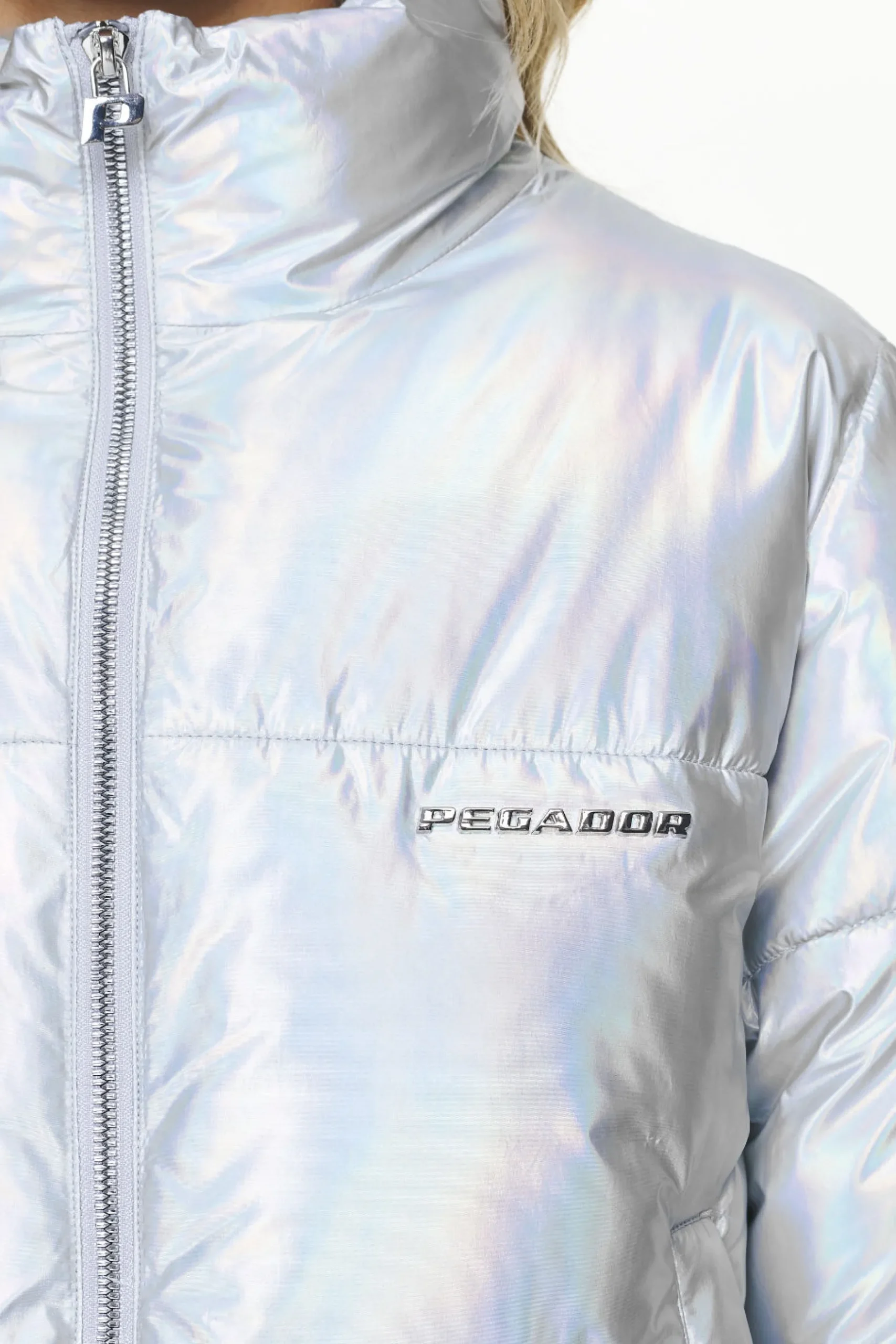 Pegador Jackets|Sugar Future Puffer Jacket Chrome