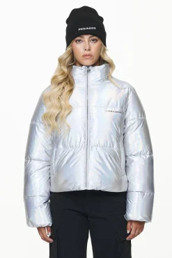 Pegador Jackets|Sugar Future Puffer Jacket Chrome