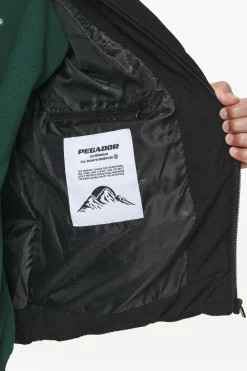 Pegador Jackets|Sundre Cord Puffer Jacket Black