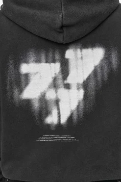 Pegador Hoodies|Suta Oversized Hoodie Vintage Black