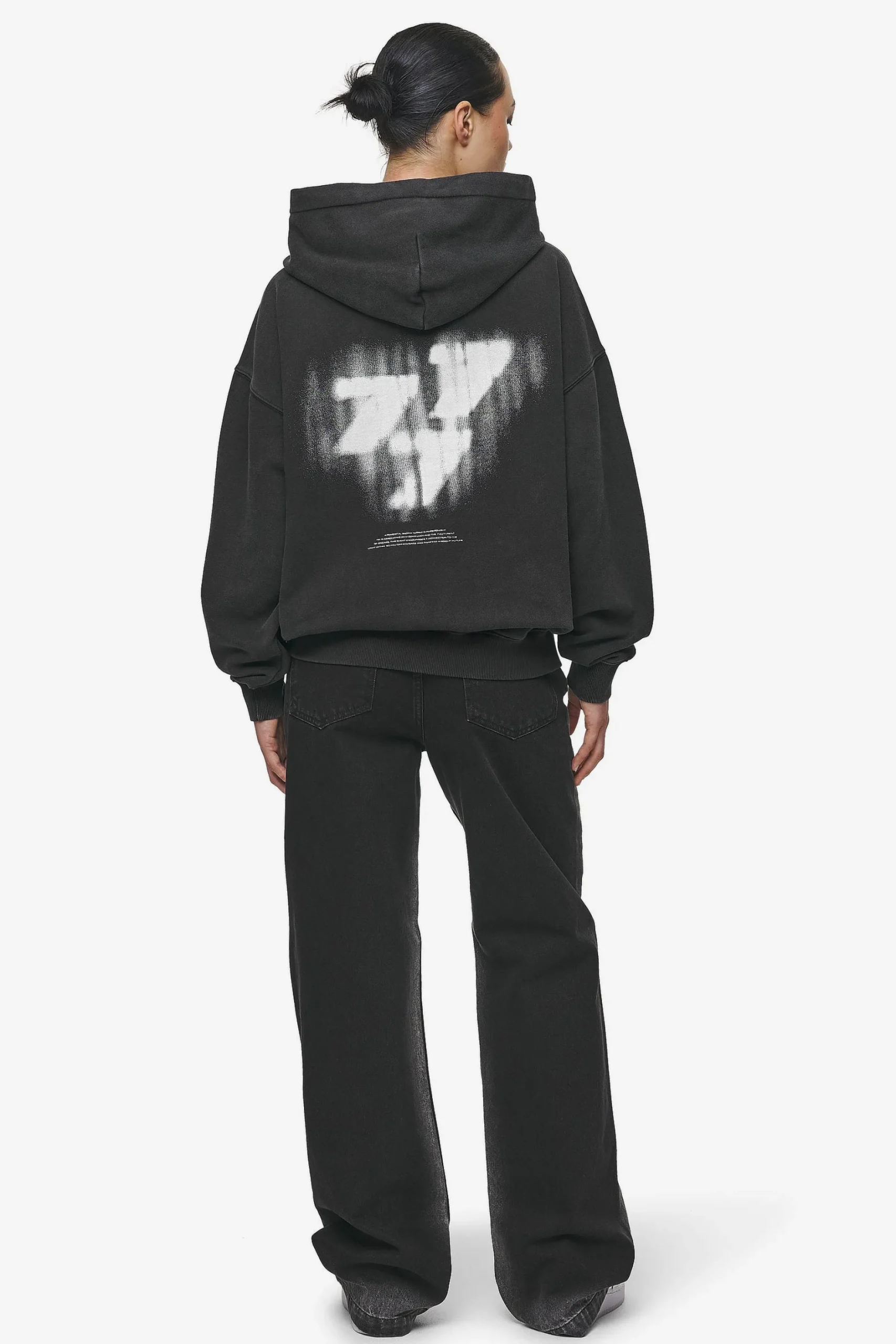 Pegador Hoodies|Suta Oversized Hoodie Vintage Black