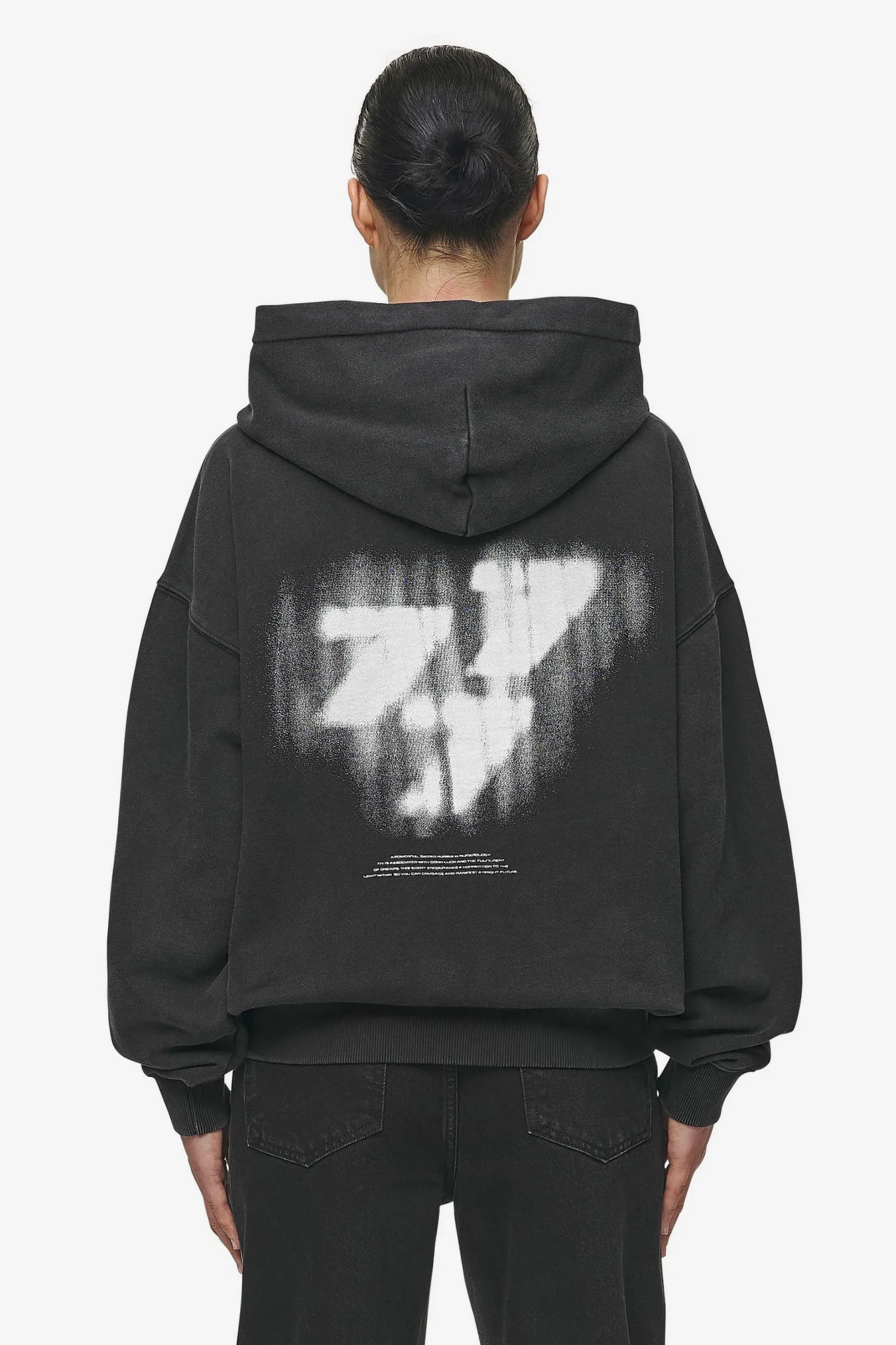 Pegador Hoodies|Suta Oversized Hoodie Vintage Black