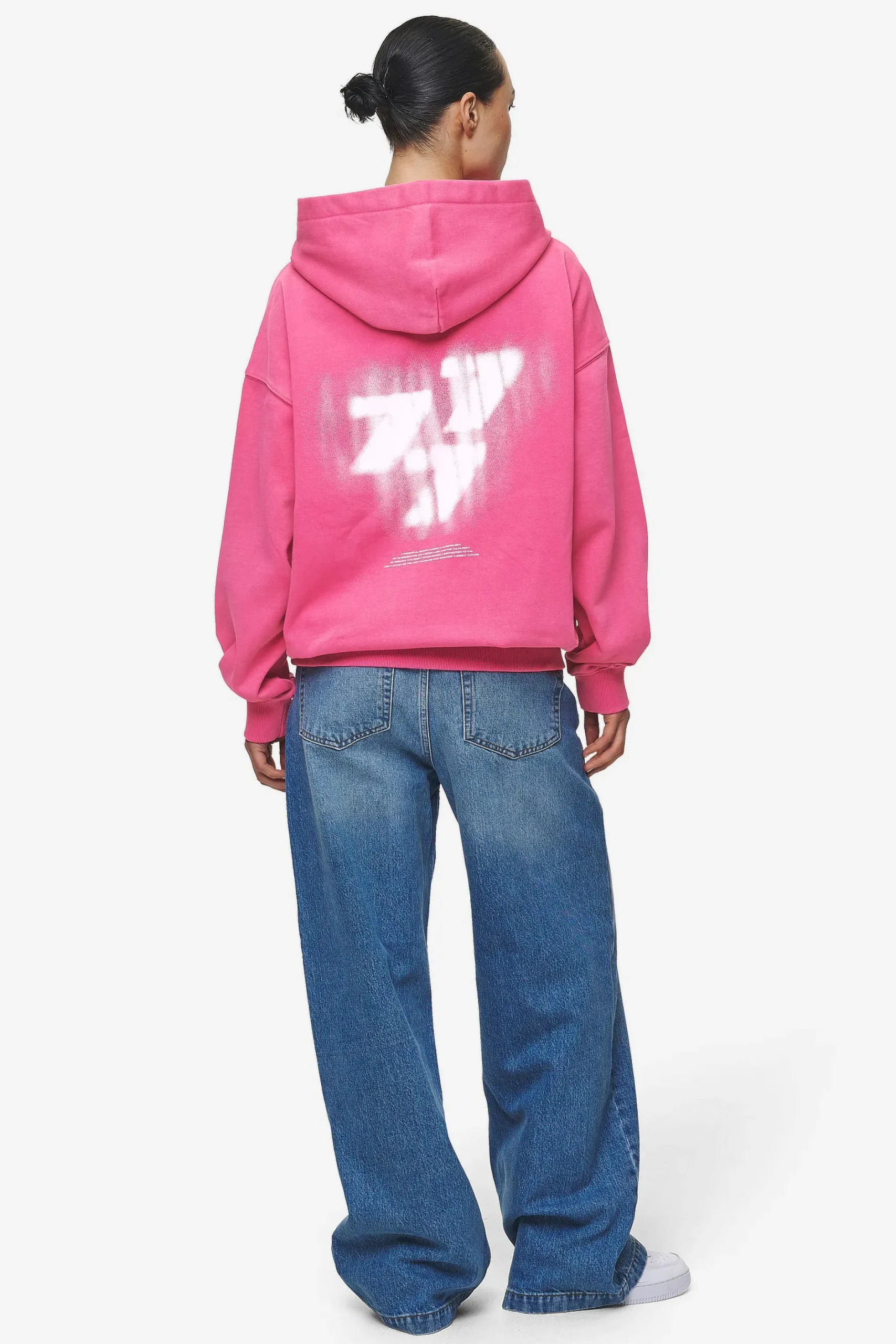 Pegador Hoodies|Suta Oversized Hoodie Vintage Digital Pink