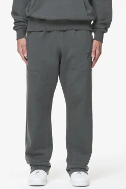 Pegador Pants & Joggers|Tacona Carpenter Sweat Pants Washed Volcano Grey