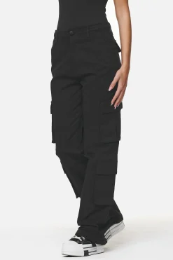 Pegador Pants|Tanami Wide Cargo Pants Black