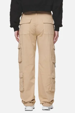 Pegador Pants|Tanami Wide Cargo Pants  Washed Safari Sand