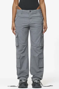 Pegador Pants|Tanum Wide Cargo Pants Anthracite Grey