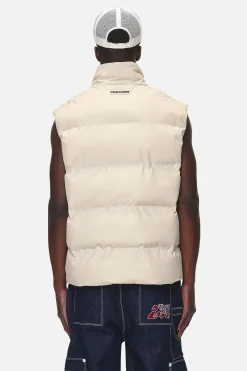 Pegador Vests|Tarbal Cargo Puffer Vest Desert Sand