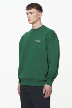 Pegador Sweaters|Tavery Oversized Sweater Vintage Washed British Green