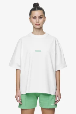 Pegador Tees|Tia Heavy Oversized Tee White