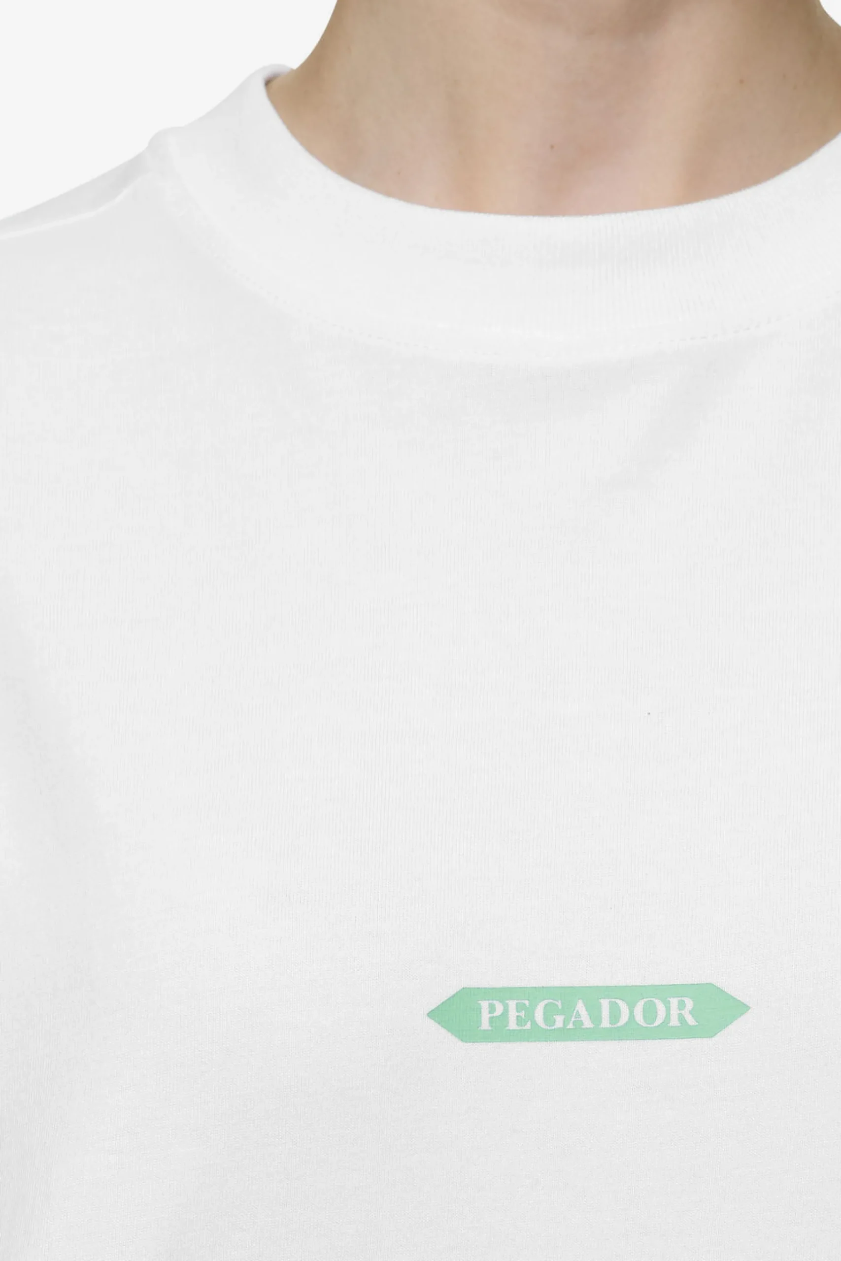 Pegador Tees|Tia Heavy Oversized Tee White