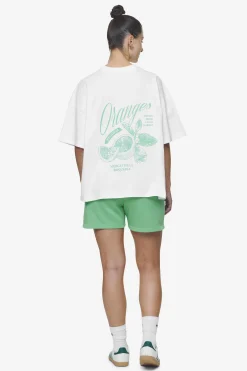 Pegador Tees|Tia Heavy Oversized Tee White