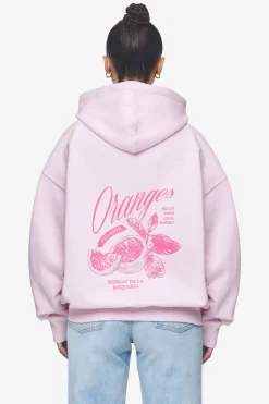 Pegador Hoodies|Tia Oversized Hoodie Washed Bubblegum