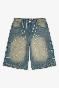 Pegador Shorts|Treasure Jorts Vintage Blue