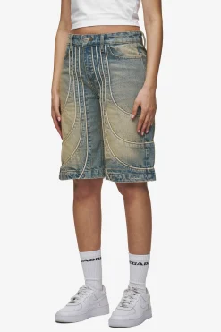 Pegador Shorts|Treasure Jorts Vintage Blue