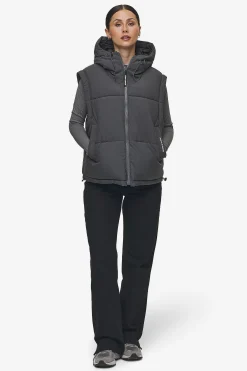 Pegador Jackets|Trixy 4 In 1 Reversible Puffer Jacket Anthracite