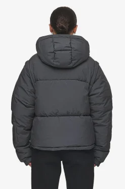 Pegador Jackets|Trixy 4 In 1 Reversible Puffer Jacket Anthracite
