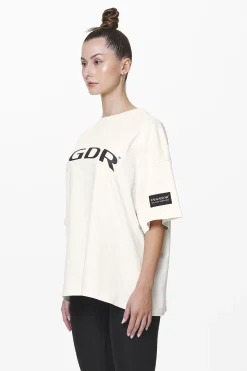 Pegador Tees|Troms Heavy Oversized Tee Washed Salty Cream