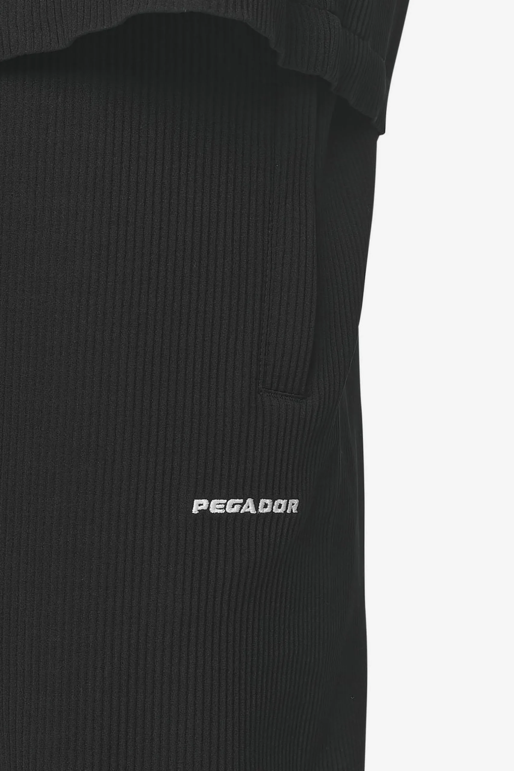 Pegador Pants & Joggers|Troy Plissee Pants Black