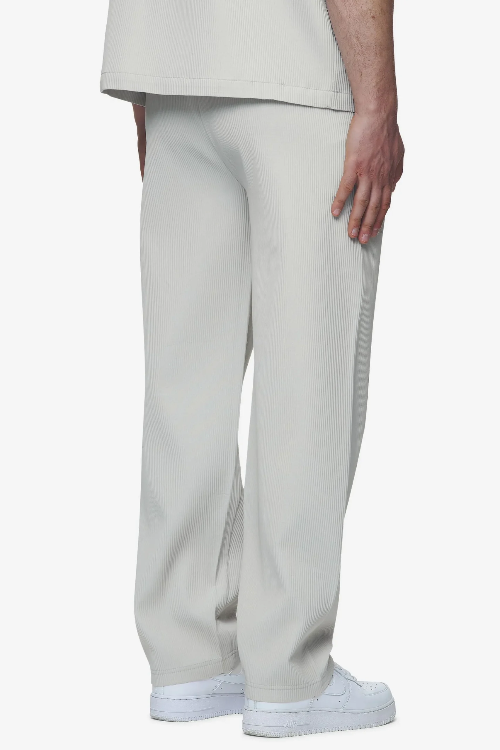 Pegador Pants & Joggers|Troy Plissee Pants Pearl grey