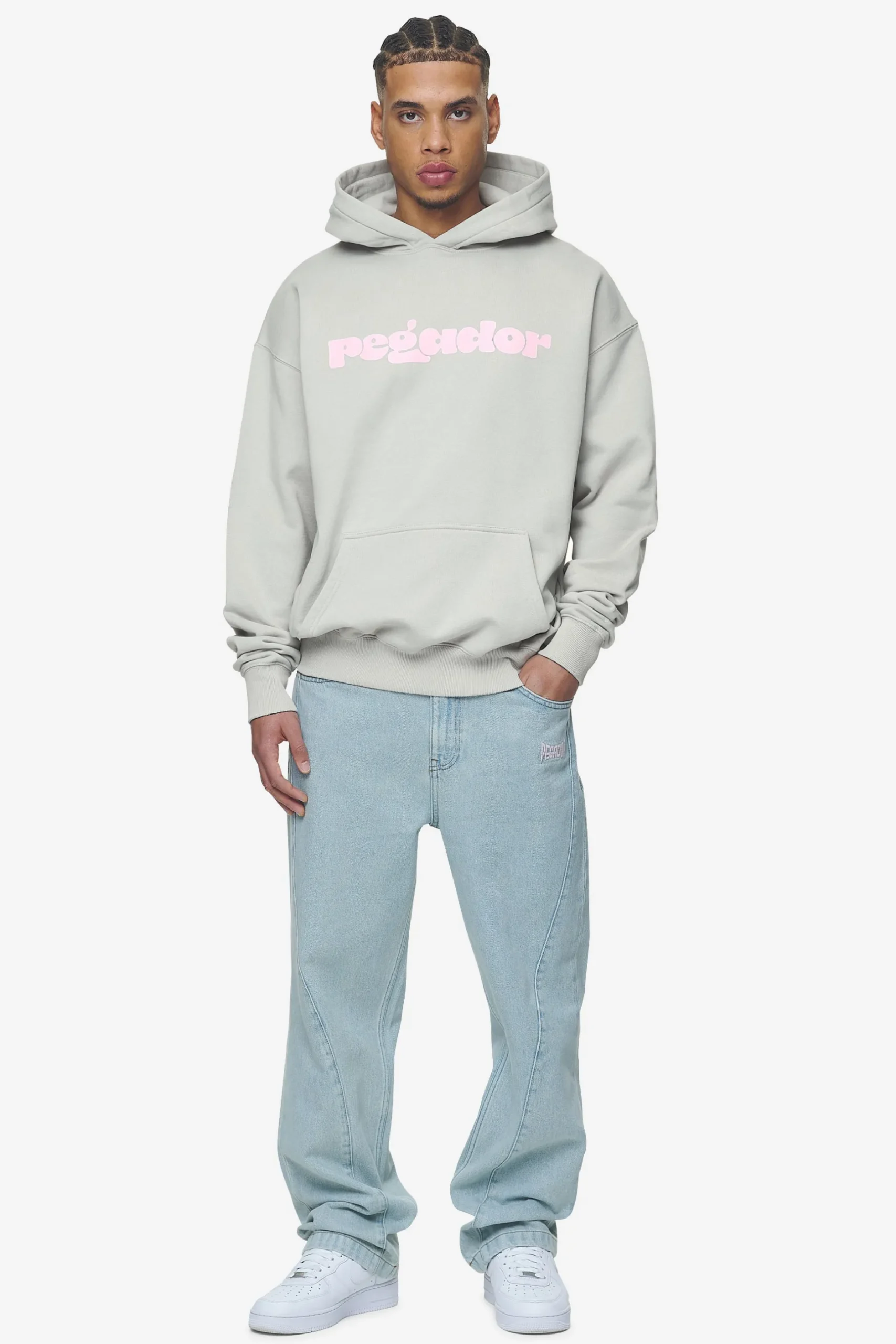 Pegador Jeans|Valmar Baggy Jeans Sand washed blue