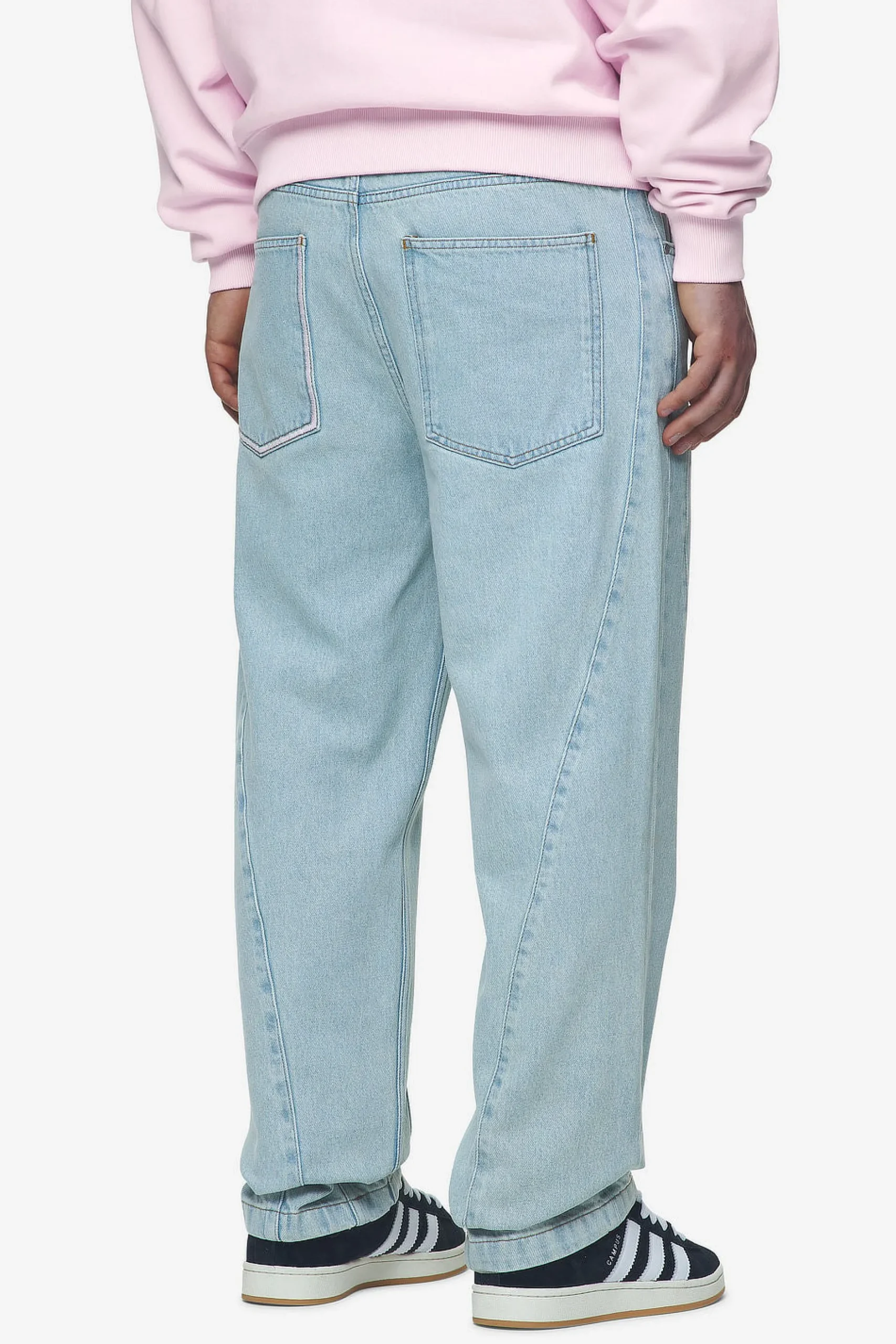 Pegador Jeans|Valmar Baggy Jeans Sand washed blue
