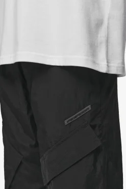 Pegador Cargos|Varick Wide Tech Cargo Pants Black