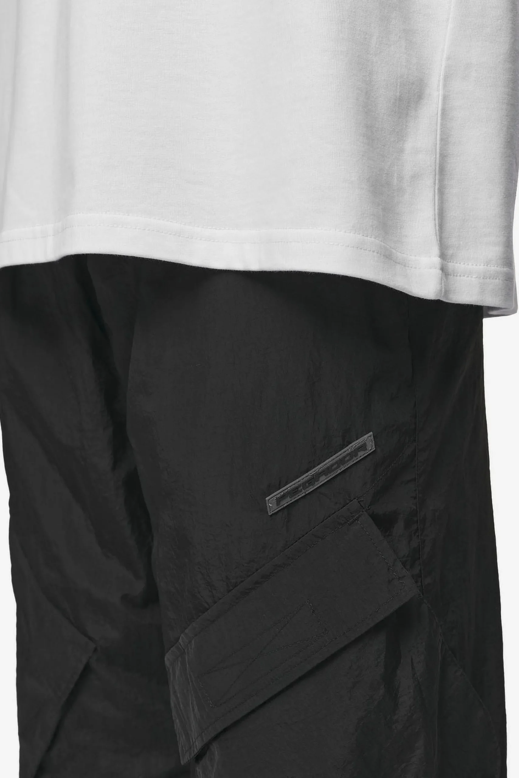 Pegador Cargos|Varick Wide Tech Cargo Pants Black
