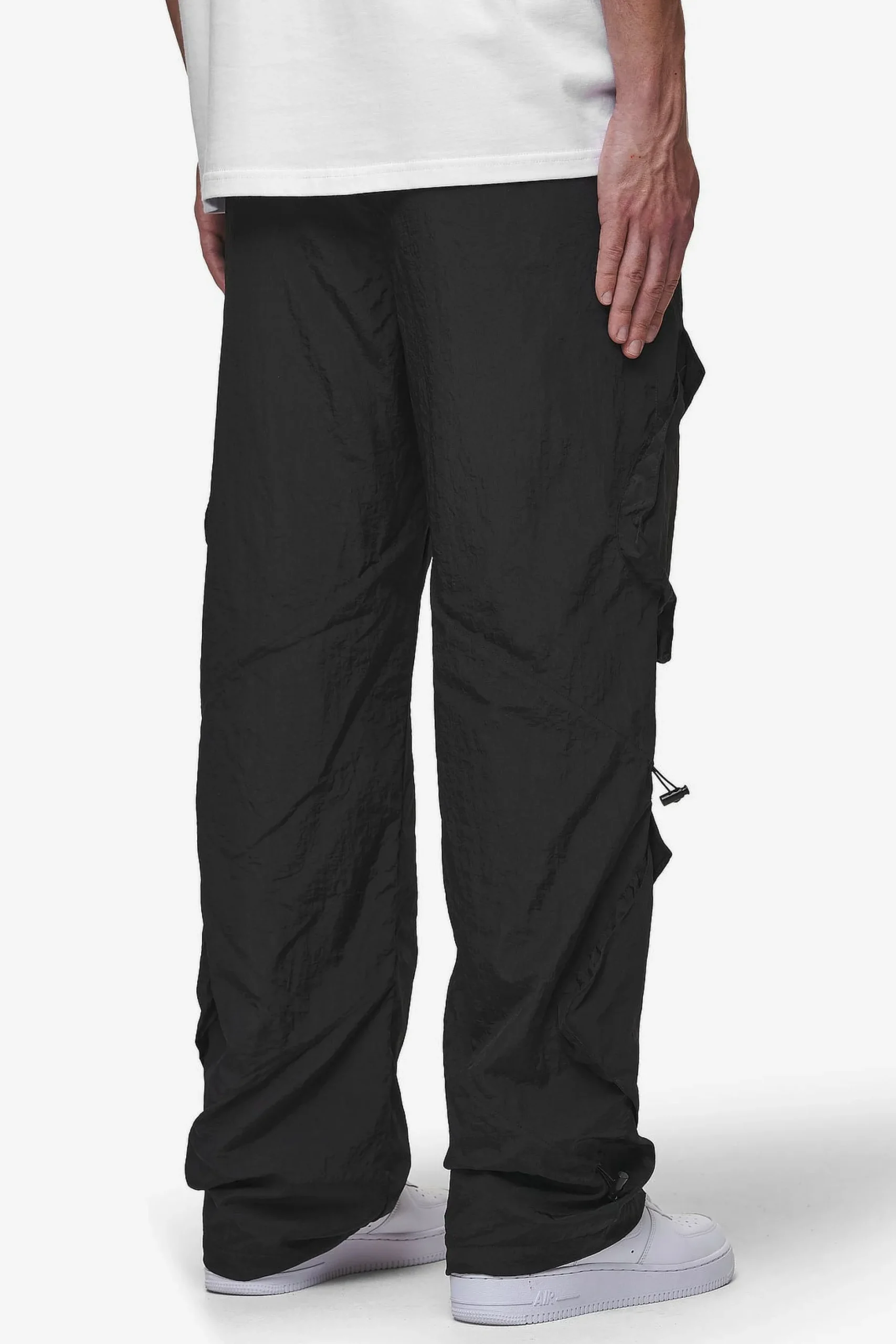 Pegador Cargos|Varick Wide Tech Cargo Pants Black