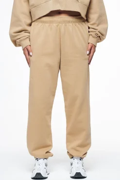 Pegador Pants|Villa High Waisted Sweat Pants Vintage Washed Espresso Gum