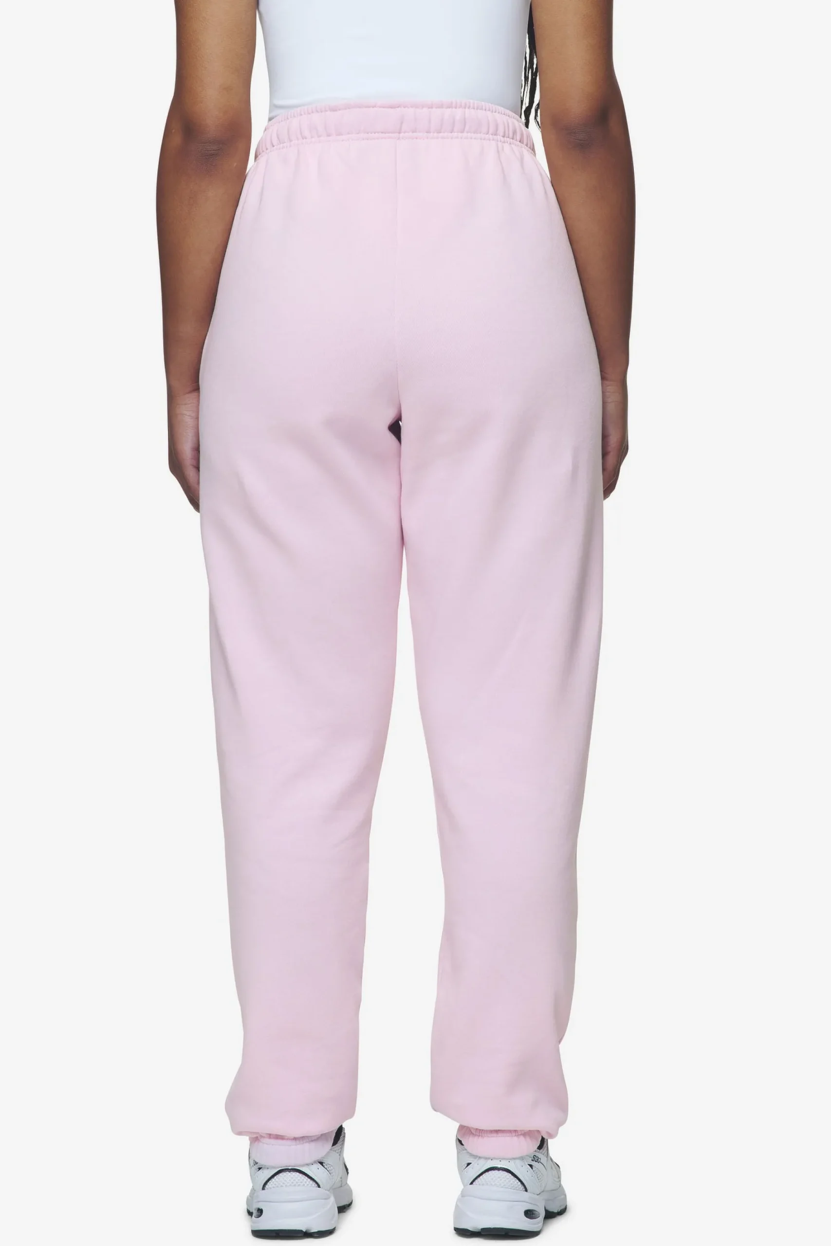 Pegador Pants|Villa High Waisted Sweat Pants White Gum Washed bubblegum