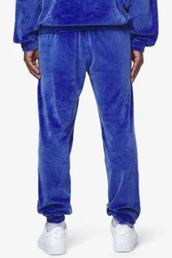 Pegador Pants & Joggers|Weaver Oversized Velour Pants Magic Violet