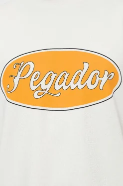 Pegador Tees|West Oversized Tee Vintage Washed Angels Cream
